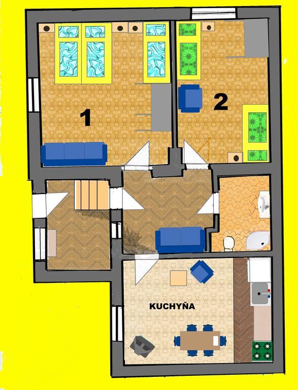 Apartman U Benkov Lucky Bilik gambar